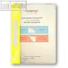 FolderSys Schnellhefter A4, PP, transparent gelb, VE 40 Stück, 11001-60