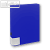 FolderSys Dokumentenbox f?r DIN A4, PP, Breite 55mm, blau, 10 St?ck,30002-40-010