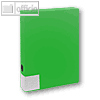 FolderSys Dokumentenbox f?r DIN A4, PP, Breite 55mm, gr?n, 10 St?ck,30002-50-010