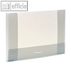 Dokumentenbox A4, PP, L 320 x H 235 x B 18 mm, transparent, 20 St?ck, 30004-04