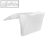 FolderSys F?chermappe A4, PP, 12 Taschen, transparent, 10 St?ck, 70001-04