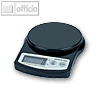 MAUL Briefwaage MAULalpha mit Batterie, Tragkraft 2000 g, schwarz, 1642090