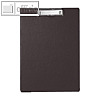 MAUL Schreibplatte A5, Karton m. Folien?berzug, schwarz, 12 St., 2335390