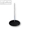 MAUL Zettelspießer ohne Schutzknopf, Höhe 17cm, schwarz, 1 St./SB-Pack, 3201390