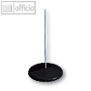 MAUL Zettelspie?er ohne Schutzknopf, H?he 17cm, schwarz, 1 St./SB-Pack, 3201390