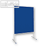 MAUL Moderationstafel standard, 120 x 150 cm, Filz, blau, 6363482