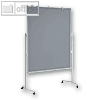 MAUL Moderationstafel MAULpro, 120 x 150 cm, Textil, grau, 6381282
