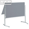 MAUL Moderationstafel MAULpro klappbar, 120 x 150 cm, Textil, grau, 6381382