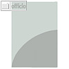 Brosch?ren-Mappe A4, PP, abheftb., Abheftlaschen, Tasche/Innen, transp., 20St., 