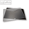 FolderSys Zeichnungsmappe DIN A3, PP, Druckknopf, schwarz, 12 St?ck, 1025-01