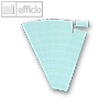 Ultradex Steckkarten für Planrecord Tafeln, 4 cm, himmelblau, 90er Pack, 140406