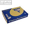 Clairefontaine Papier "Trophee", DIN A4, 160 g/qm, goldgelb, 250 Blatt, 1103C
