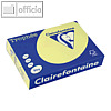 Clairefontaine Papier "Trophee", DIN A4, 120 g/qm, hellgelb, 250 Blatt, 1207C