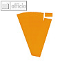 Ultradex Steckkarten für Planrecord Tafeln, 6 cm, orange, 90er Pack, 140604