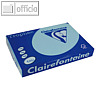 Clairefontaine Papier "Trophee", DIN A4, 120 g/qm, blau, 250 Blatt, 1282PC