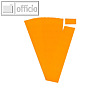 Ultradex Steckkarten für Planrecord Tafeln, 5 cm, orange, 90er Pack, 140504