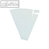 Ultradex Steckkarten für Planrecord Tafeln, 5 cm, grau, 90er Pack, 140509