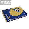 Clairefontaine Papier "Trophee", DIN A4, 120 g/qm, goldgelb, 250 Blatt, 1206PC