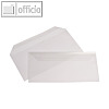 Briefumschl?ge PP-Folie, DIN lang, 100 my, haftklebend, transparent, 1.000 St?ck