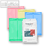 FolderSys Dokumententaschen, DIN A4 hoch, Klett, sortiert, 100 St., 40104-94
