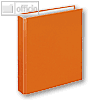 Ringb?cher "Basic", DIN A5, PP, 2 D-Ringe ? 25 mm, orange, 10 St?ck, 1151030