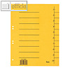 Bene Trennblätter DIN A4, 235 x 300 mm, 210 g/m², Karton, 50 Stück, 98300 gelb