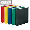 Ringb?cher "Basic", DIN A4, PP, 2 D-Ringe ? 25 mm, sortiert 5 Farben, 10 St?ck