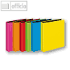 Ringb?cher VELOCOLOR A5, Karton, 2 D-Ringe ? 25 mm, sortiert, 10 St?ck, 1151300