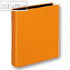 Ringb?cher VELOCOLOR A5, Karton, 2 D-Ringe ? 25 mm, orange, 10 St?ck, 1151330