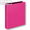 Ringb?cher VELOCOLOR A5, Karton, 2 D-Ringe ? 25 mm, pink, 10 St?ck, 1151371