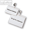 Namensschild mit Hosentr?gerclip, 90 x 54 mm, PVC, transp., 25 St., 2020000
