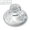 Veloflex Saugn?pfe, f?r Sichttaschen und Infopocket, 100er Gro?packung, 3500100