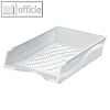 Bene Briefkorb DIN A4 - C4, stapelbar, Polystrol, wei?, 060100WS