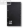 Veloflex Register f?r Visitenkarten- / Telefonbuch, A5, 12tlg., 10 St., 4262000