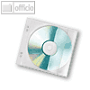 CD-Hülle zum Abheften für 1 CD, PP, transparent, 100 Stück (Großpackung)