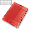 Veloflex Sammelboxen rot-transparent