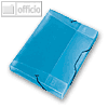 Veloflex Sammelboxen blau/transparent