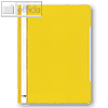 Veloflex Schnellhefter VELOFORM®, A4, PVC, glasklar/gelb, 25 Stück, 4742010