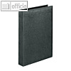 Veloflex Ringbuch "Exquisit", DIN A4, 4-D-Ringe ? 25 mm, schwarz, 5143780