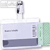 Ausweishalter mit Clip, 87 x 54 mm, geschlossen, doppelt, 25 St?ck, 8013-19