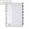 Durable Register Blanko blanko - 20 Blatt