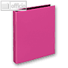 Ringb?cher VELOCOLOR A4, Karton, 4 D-Ringe ? 25 mm, pink, 10 St?ck, 1143371