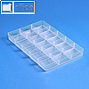 Really Useful Box Kleinteilbox Einsatz, 15 F?cher, 342 x 215 x 35 mm, HDIV4C