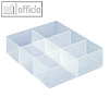 Really Useful Box Kleinteilbox Einsatz, 6 F?cher, 375 x 310 x 90 mm, LGTRAY6C