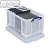 Really Useful Box Aufbewahrungsbox 48 Liter, 610 x 400 x 315 mm, transparent,48C