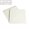 Briefumschlag "naturelle", nassklebend, 220 x 220 mm, cremeweiß, 500 Stück