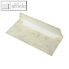 Briefumschl?ge mit Seidenfutter DL, 100g/m?, chamois marmora, 100 St., 16400206
