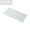 Briefumschl?ge mit Seidenfutter DL, 100g/m?, wei? gerippt, 100 St., 16400209