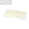 Briefumschl?ge mit Seidenfutter DL, 100g/m?, ivory gerippt, 100 St., 16400212