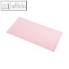 Briefumschl?ge mit Seidenfutter DL, 100g/m?, flamingo gerippt, 100 St.